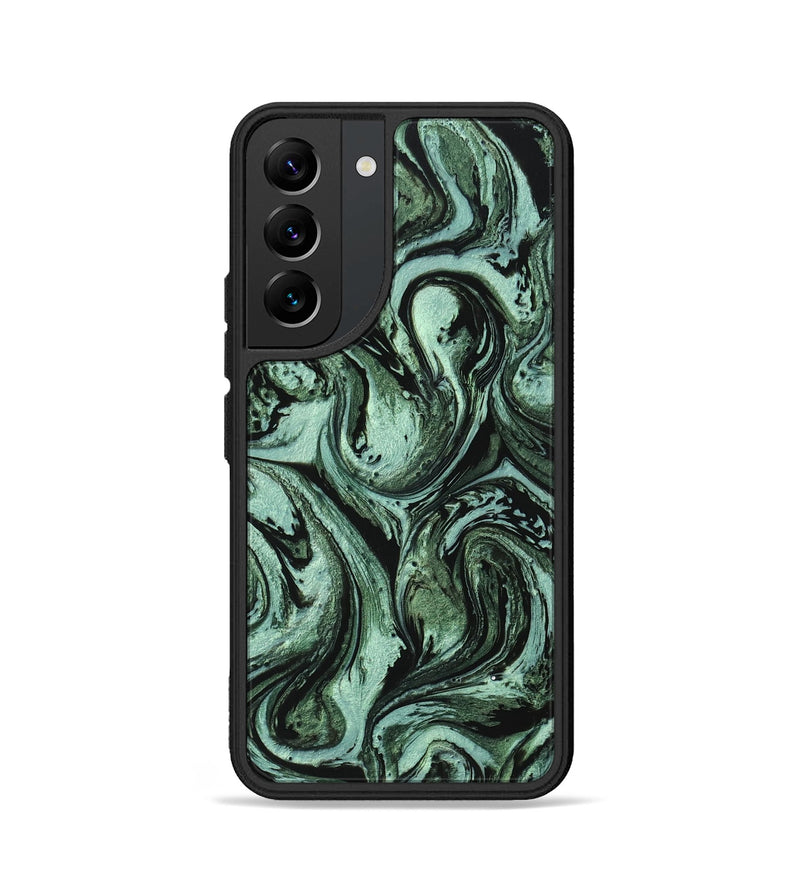 Galaxy S22 ResinArt Phone Case - Dawn (Green, 746966)