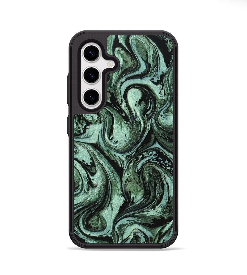 Galaxy S25 ResinArt Phone Case - Dawn (Green, 746966)