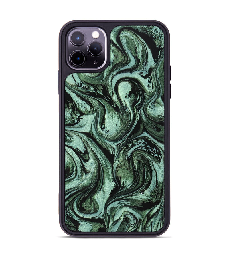 iPhone 11 Pro Max ResinArt Phone Case - Dawn (Green, 746966)