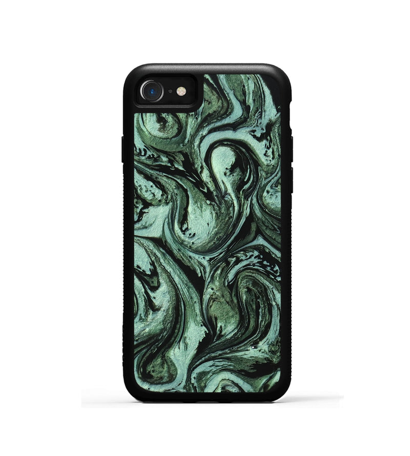 iPhone SE ResinArt Phone Case - Dawn (Green, 746966)