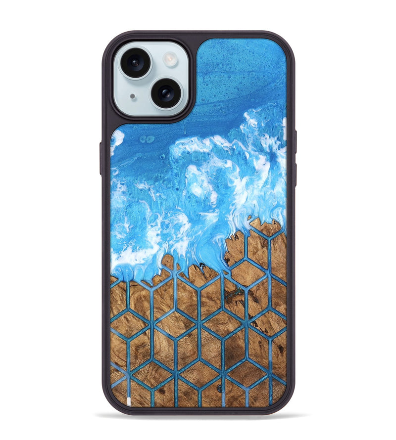 iPhone 15 Plus Wood Phone Case - Tameka (Fusion, 746976)