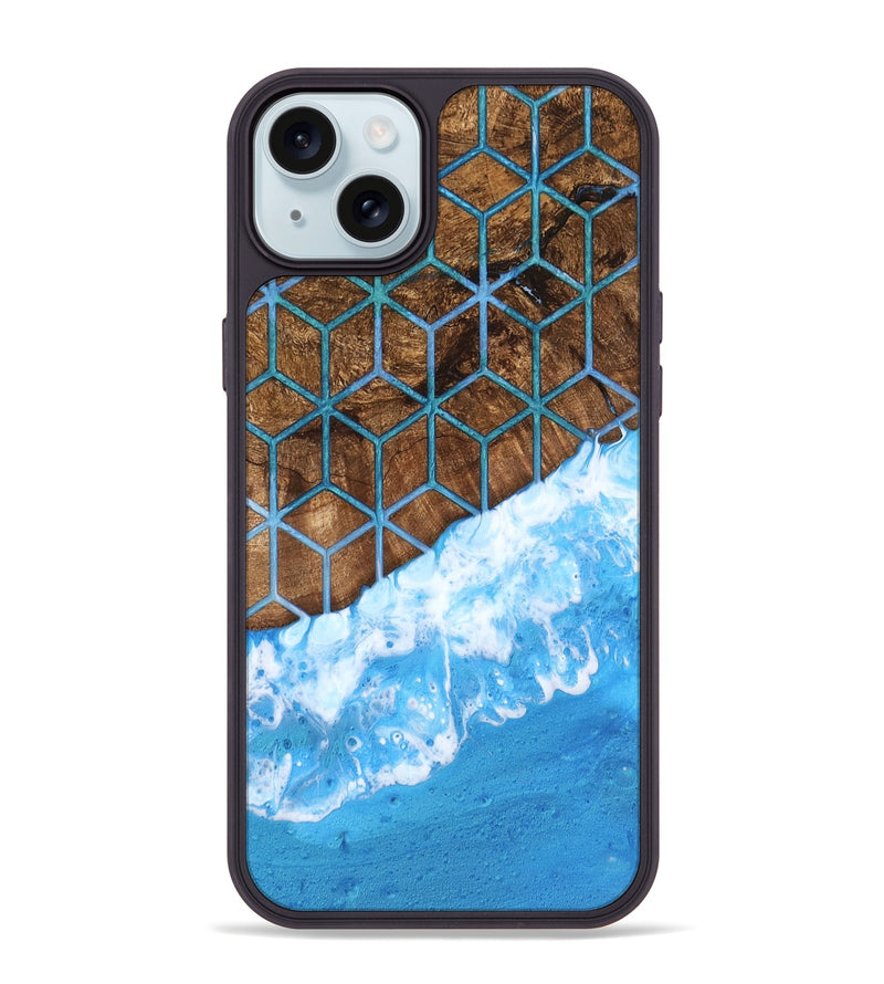 iPhone 15 Plus Wood Phone Case - Tod (Fusion, 746979)