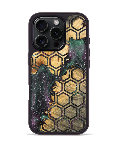 iPhone 16 Pro Wood Phone Case - Sadye (Pattern, 746984)