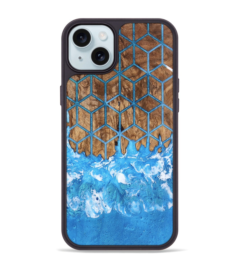 iPhone 15 Plus Wood Phone Case - Wilmer (Fusion, 746998)