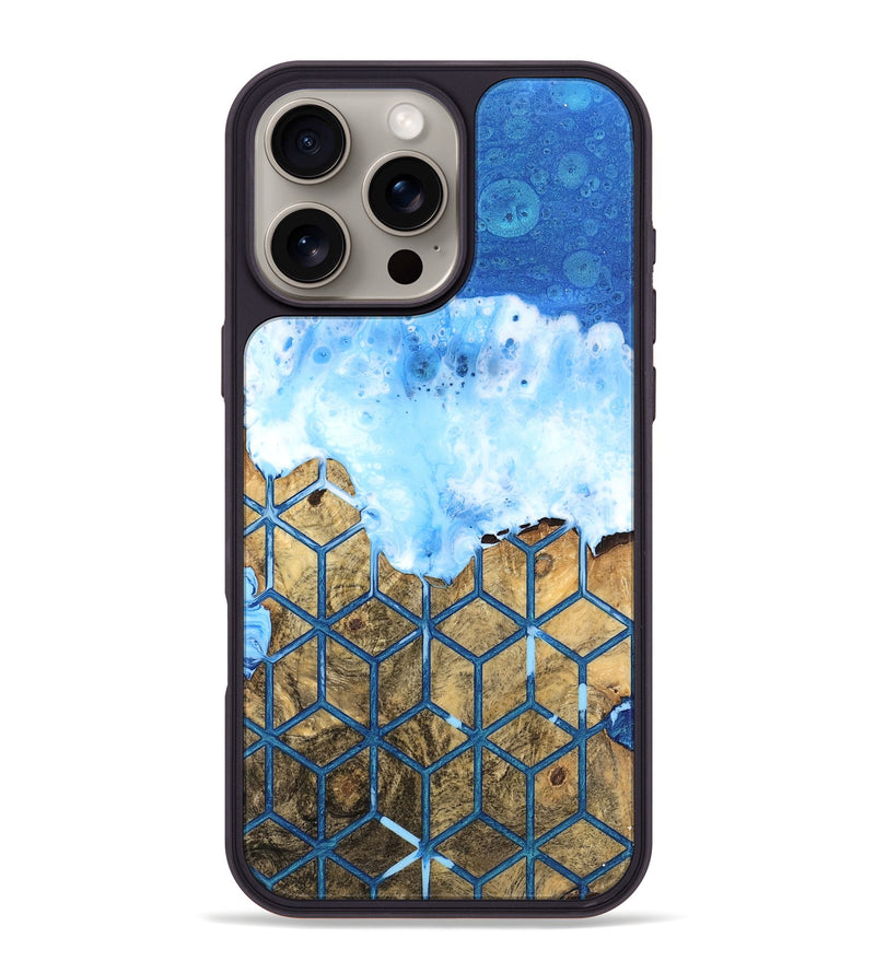 iPhone 16 Pro Max Wood Phone Case - Lakesha (Fusion, 747004)