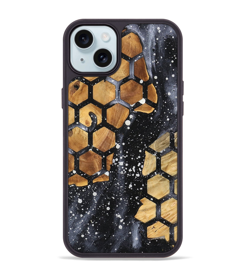 iPhone 15 Plus Wood Phone Case - Angelo (Fusion, 747022)