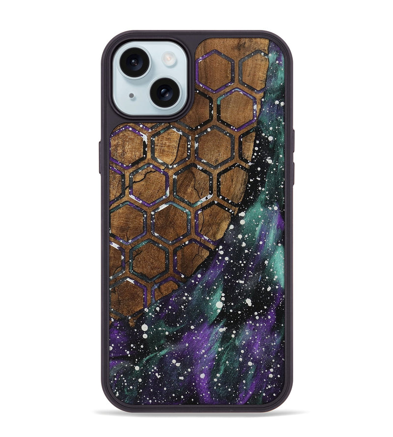 iPhone 15 Plus Wood Phone Case - Rogelio (Fusion, 747043)