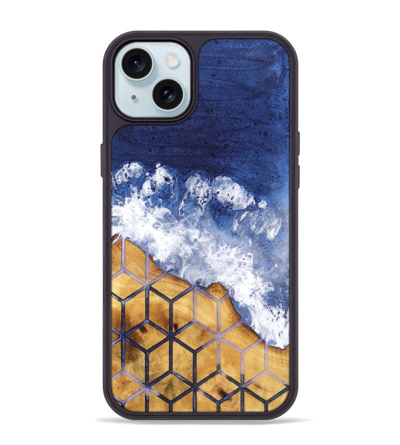 iPhone 15 Plus Wood Phone Case - Aedan (Fusion, 747066)