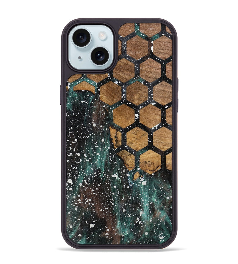 iPhone 15 Plus Wood Phone Case - Rubie (Fusion, 747072)