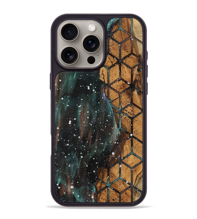 iPhone 16 Pro Max Wood Phone Case - Demi (Fusion, 747087)