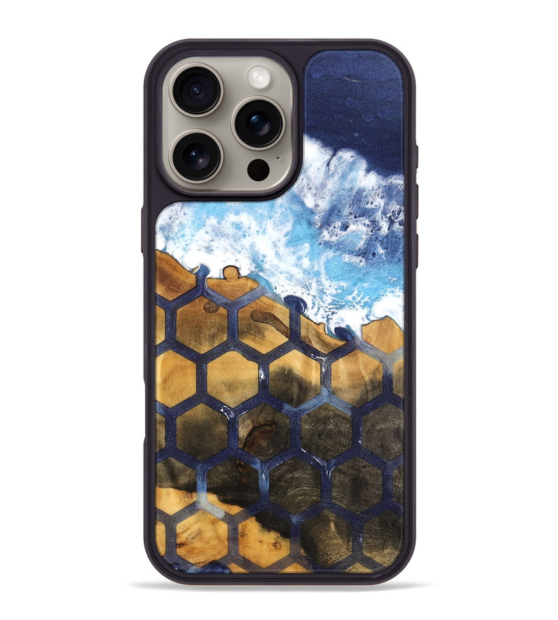 iPhone 16 Pro Max Wood Phone Case - Sky (Fusion, 747089)