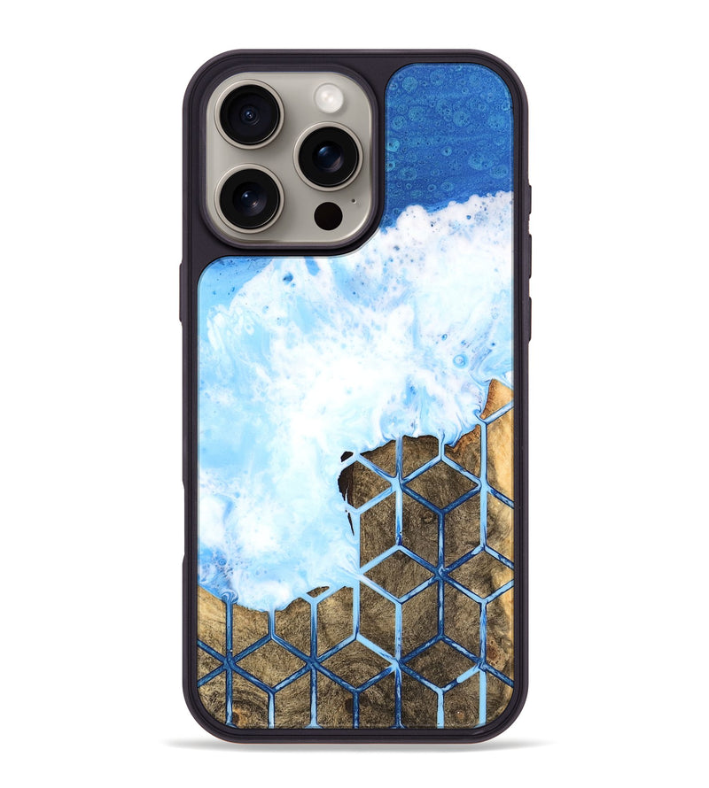 iPhone 16 Pro Max Wood Phone Case - Brandee (Fusion, 747101)