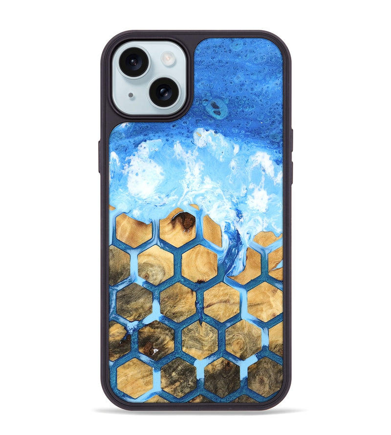 iPhone 15 Plus Wood Phone Case - Roberta (Fusion, 747108)