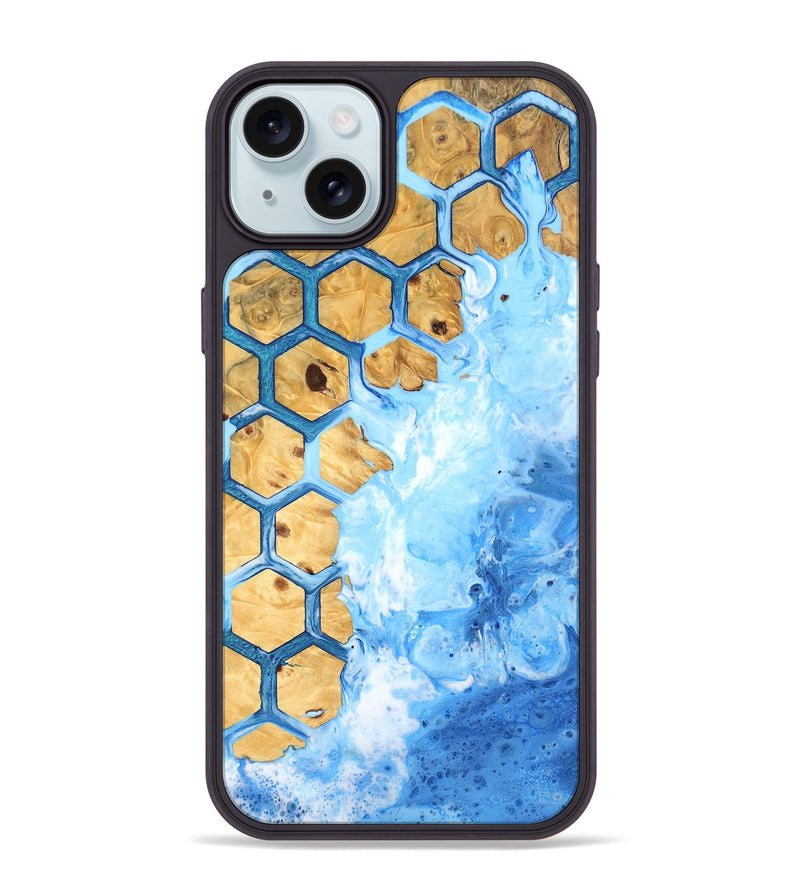 iPhone 15 Plus Wood Phone Case - Britany (Fusion, 747114)