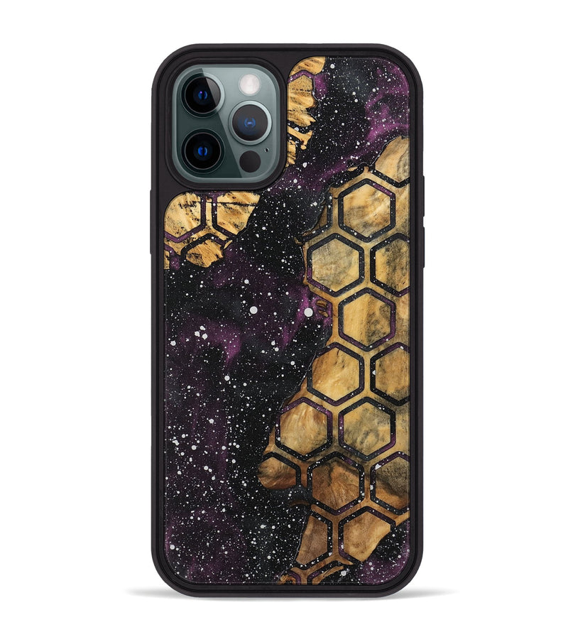 iPhone 12 Pro Max Wood Phone Case - Raven (Fusion, 747126)