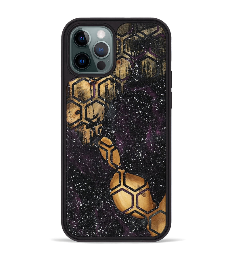 iPhone 12 Pro Max Wood Phone Case - Florene (Fusion, 747130)