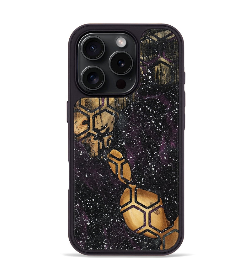 iPhone 16 Pro Wood Phone Case - Florene (Fusion, 747130)