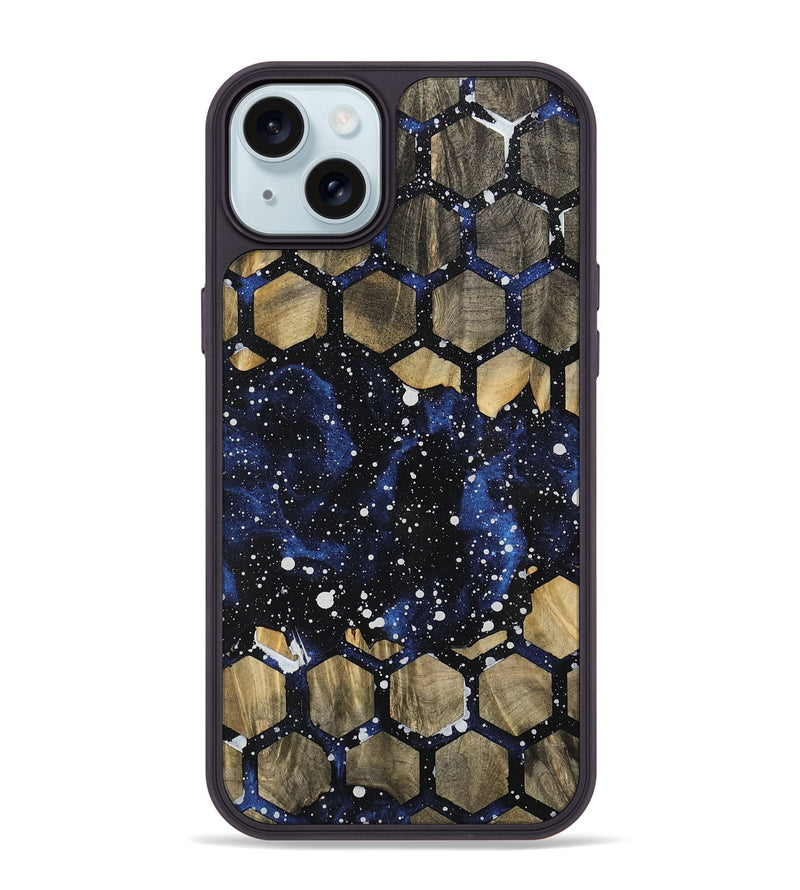 iPhone 15 Plus Wood Phone Case - Jazlene (Fusion, 747137)