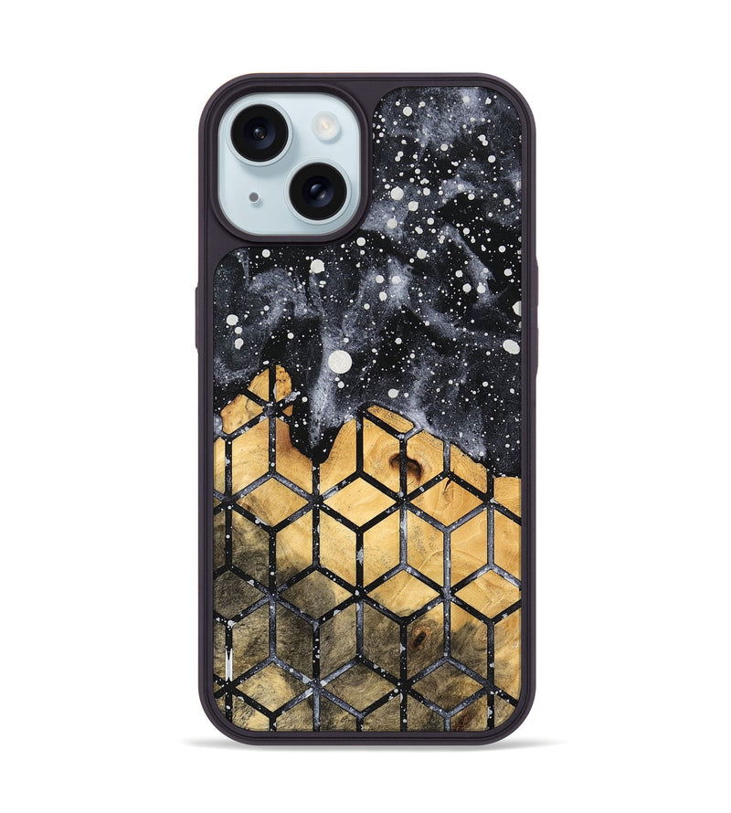 iPhone 15 Wood Phone Case - Lenard (Fusion, 747141)