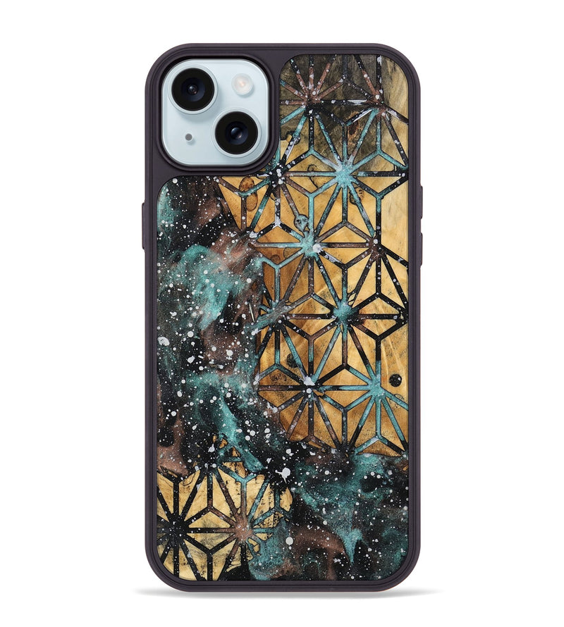 iPhone 15 Plus Wood Phone Case - Kim (Fusion, 747145)