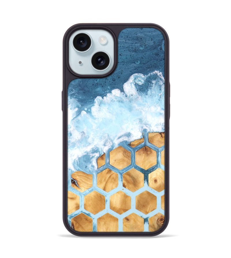 iPhone 15 Wood Phone Case - Adalynn (Fusion, 747148)