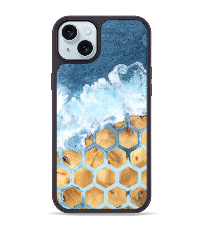 iPhone 15 Plus Wood Phone Case - Adalynn (Fusion, 747148)