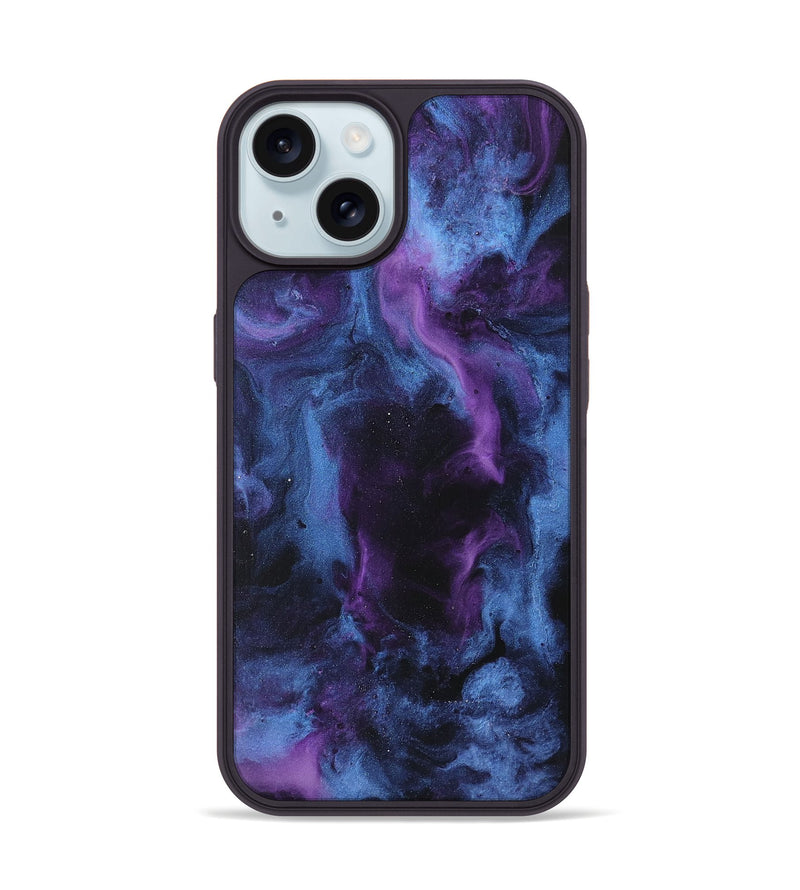 iPhone 15 ResinArt Phone Case - Annabel (Purple, 747157)