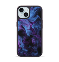 iPhone 15 ResinArt Phone Case - Rusty (Purple, 747175)