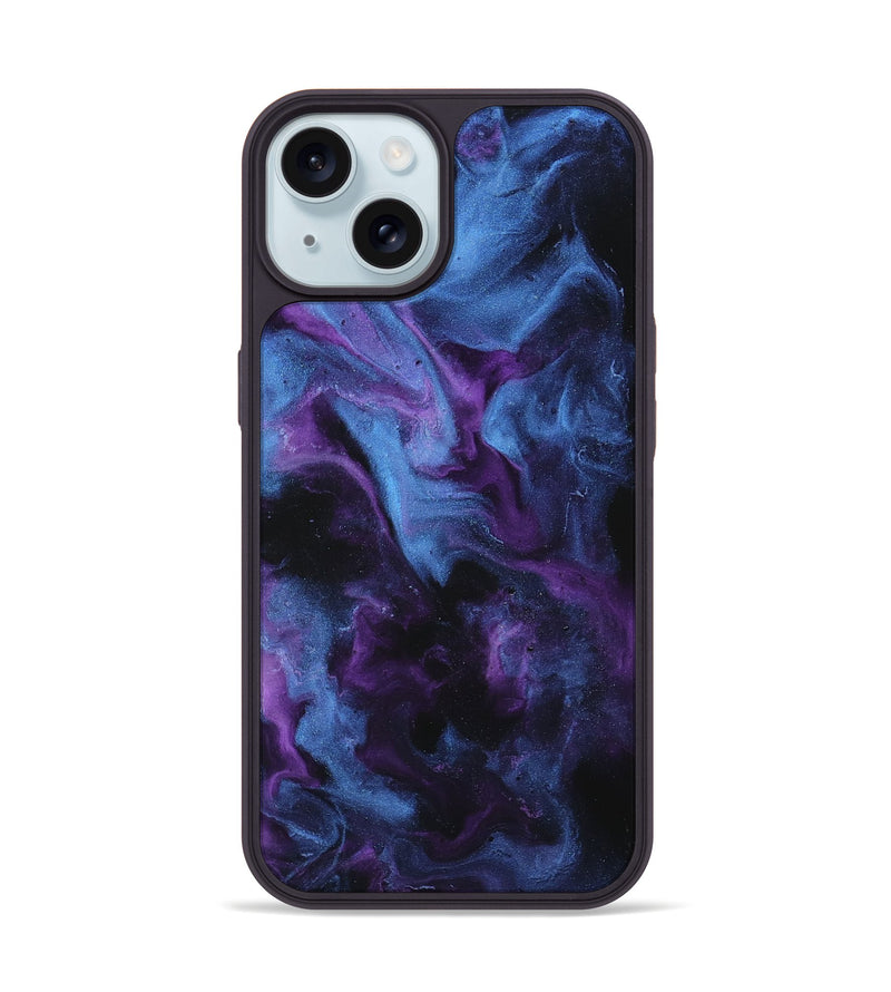 iPhone 15 ResinArt Phone Case - Rusty (Purple, 747175)