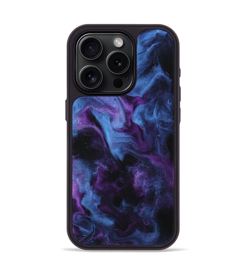 iPhone 15 Pro ResinArt Phone Case - Rusty (Purple, 747175)