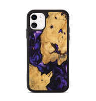 iPhone 11 Wood Phone Case - Ayana (Purple, 747177)