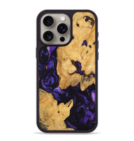 iPhone 15 Pro Max Wood Phone Case - Ayana (Purple, 747177)