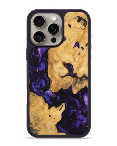 iPhone 16 Pro Max Wood Phone Case - Ayana (Purple, 747177)