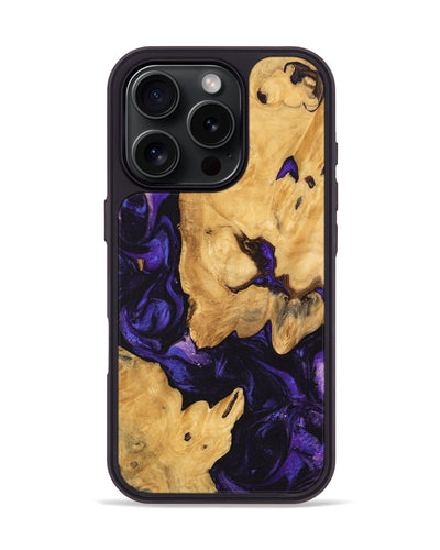 iPhone 16 Pro Wood Phone Case - Ayana (Purple, 747177)