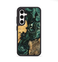 Galaxy S25 Plus Wood Phone Case - Mario (Green, 747178)