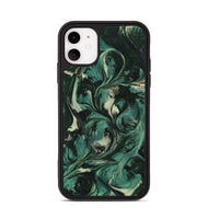 iPhone 11 ResinArt Phone Case - Bethzy (Green, 747180)