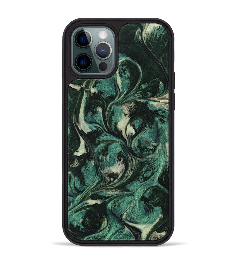 iPhone 12 Pro Max ResinArt Phone Case - Bethzy (Green, 747180)