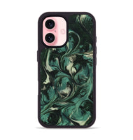 iPhone 16 ResinArt Phone Case - Bethzy (Green, 747180)