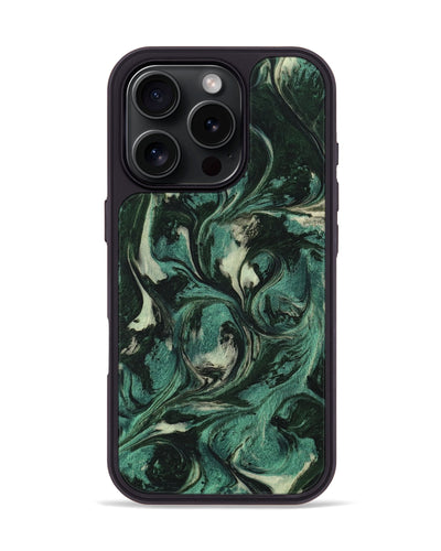 iPhone 16 Pro ResinArt Phone Case - Bethzy (Green, 747180)