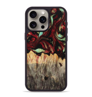 iPhone 15 Pro Max Wood Phone Case - Junious (Red, 747182)