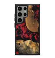 Galaxy S24 Ultra Wood Phone Case - Vivien (Red, 747185)