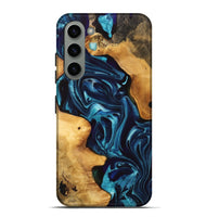 Galaxy S23 Plus Wood Live Edge Phone Case - Celine (Blue, 747192)