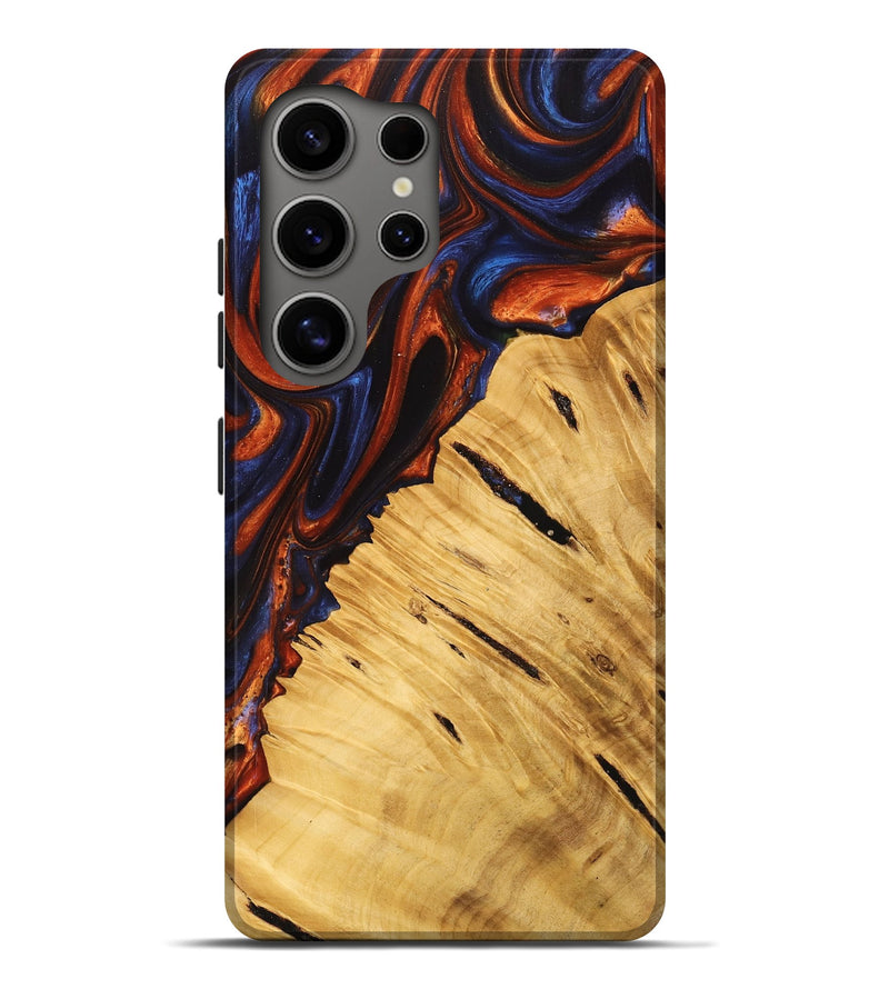 Galaxy S25 Ultra Wood Live Edge Phone Case - Zyaire (Red, 747194)