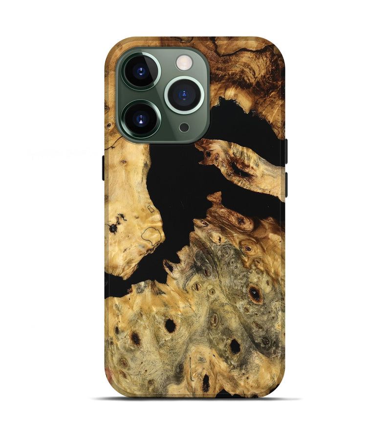 iPhone 13 Pro Wood Live Edge Phone Case - Syreeta (Wood Burl, 747199)