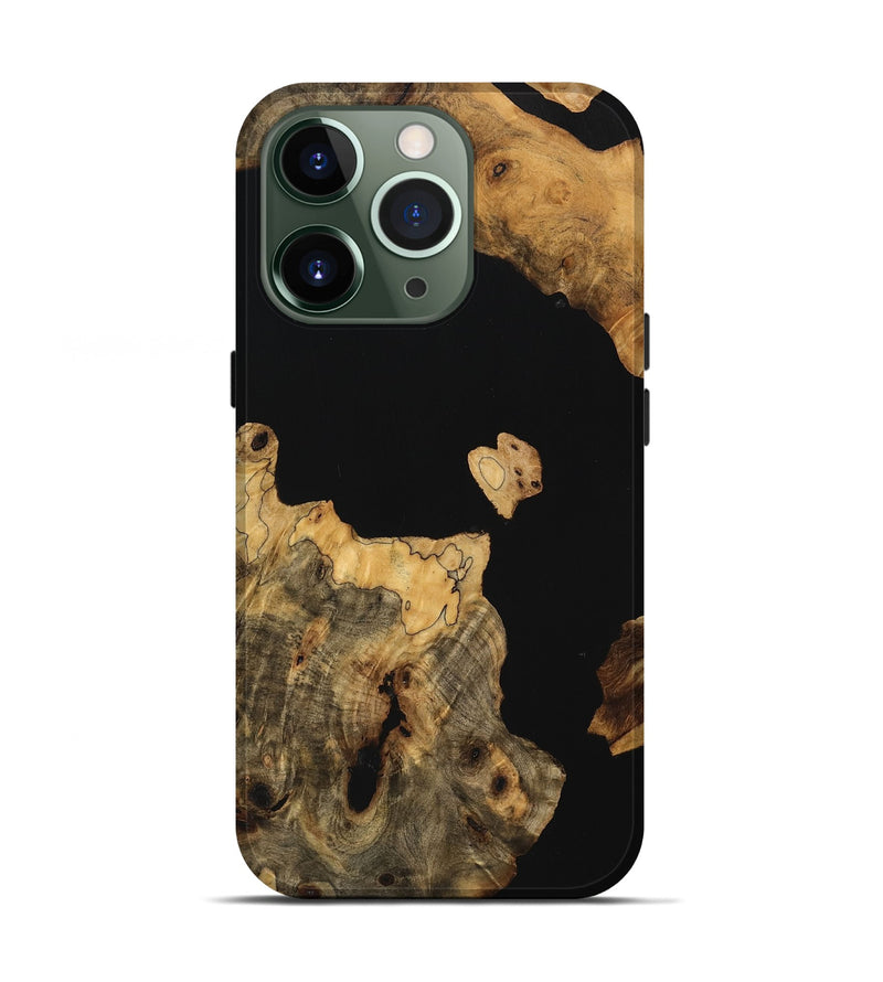 iPhone 13 Pro Wood Live Edge Phone Case - Evalyn (Wood Burl, 747200)