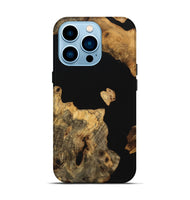 iPhone 14 Pro Wood Live Edge Phone Case - Evalyn (Wood Burl, 747200)