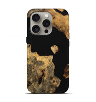 iPhone 16 Pro Wood Live Edge Phone Case - Evalyn (Wood Burl, 747200)