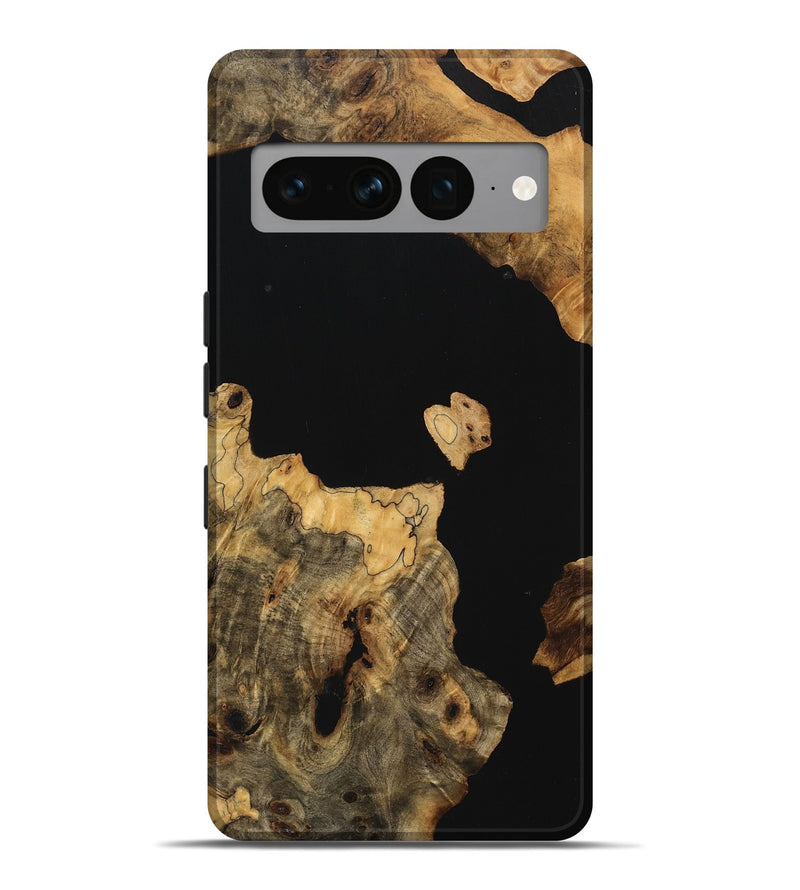 Pixel 7 Pro Wood Live Edge Phone Case - Evalyn (Wood Burl, 747200)