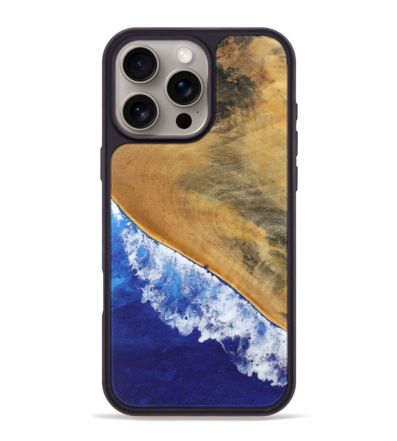 iPhone 16 Pro Max Wood Phone Case - Millard (Coastal, 747224)