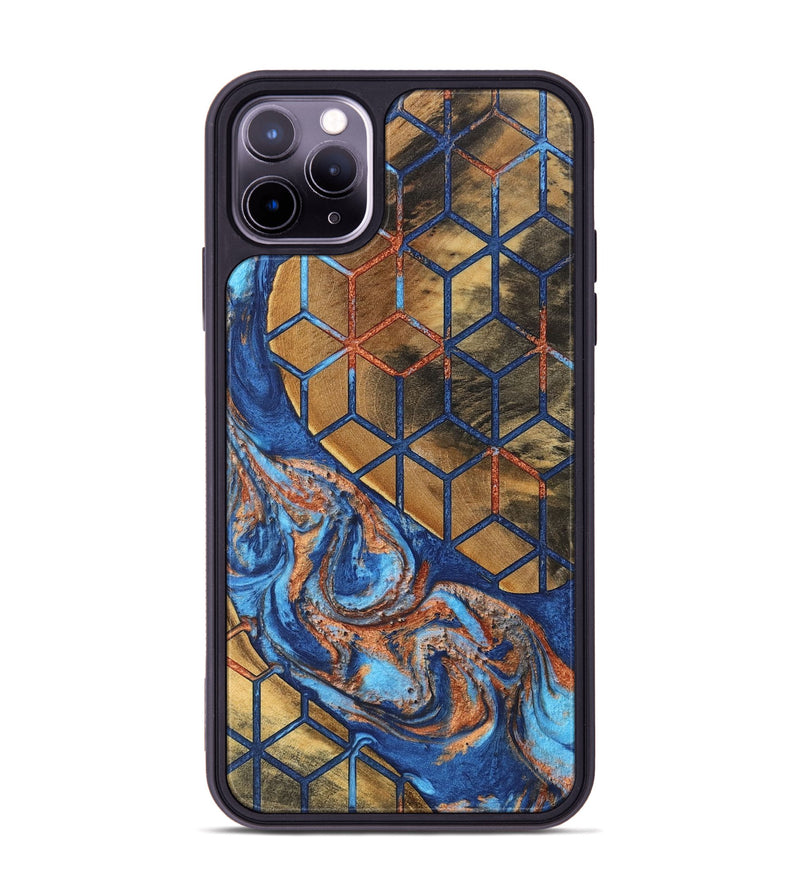 iPhone 11 Pro Max Wood Phone Case - Jannie (Pattern, 747249)